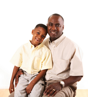 Father with Son needing tutoring