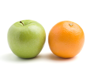 Apples & Oranges Comparison