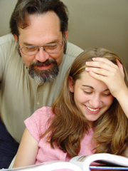 Dad and Daughter